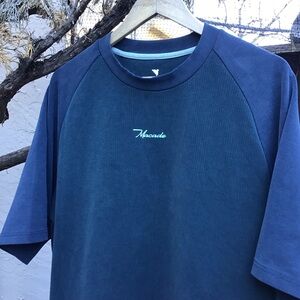 Macade Golf Concept Performance Short Sleeve Shirt Navy Blue XL Mens Athletic